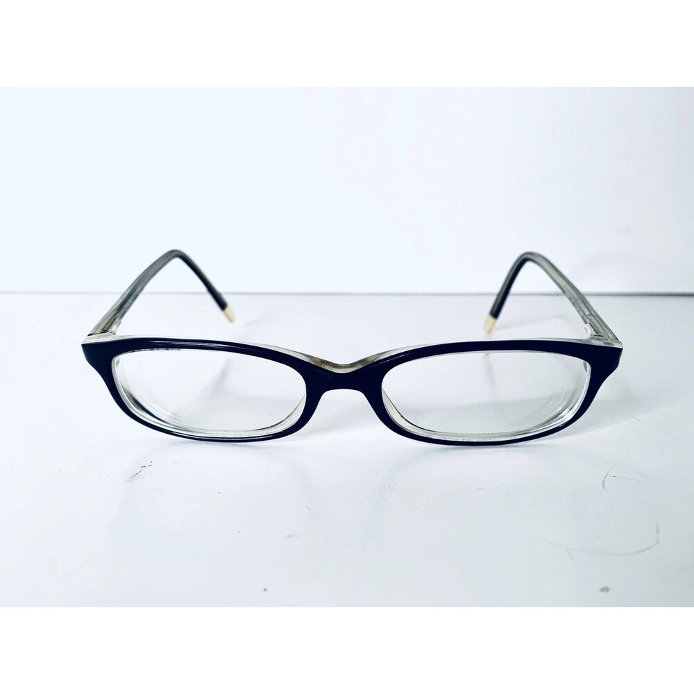DKNY Black & Clear Rectangular Frame w Flex Temple Glasses DY4557 3131 50 17 140